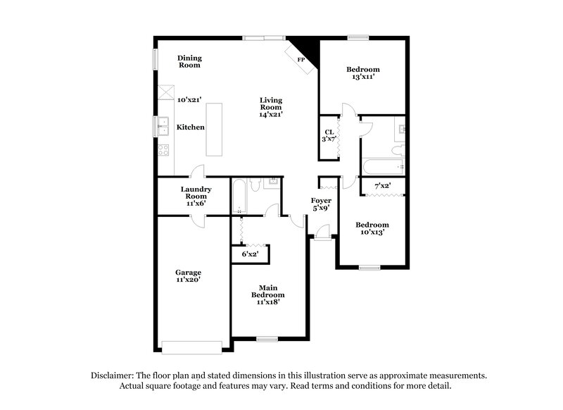 4,080/Mo, 12342 Witheridge Dr Tampa, FL 33624 Floor Plan View