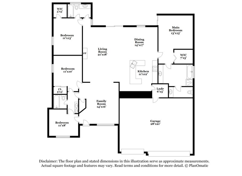 3,205/Mo, 2304 Golf Manor Blvd Valrico, FL 33596 Floorplan View
