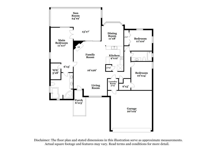 2,365/Mo, 1826 Citrus Orchard Way Valrico, FL 33594 Floor Plan View