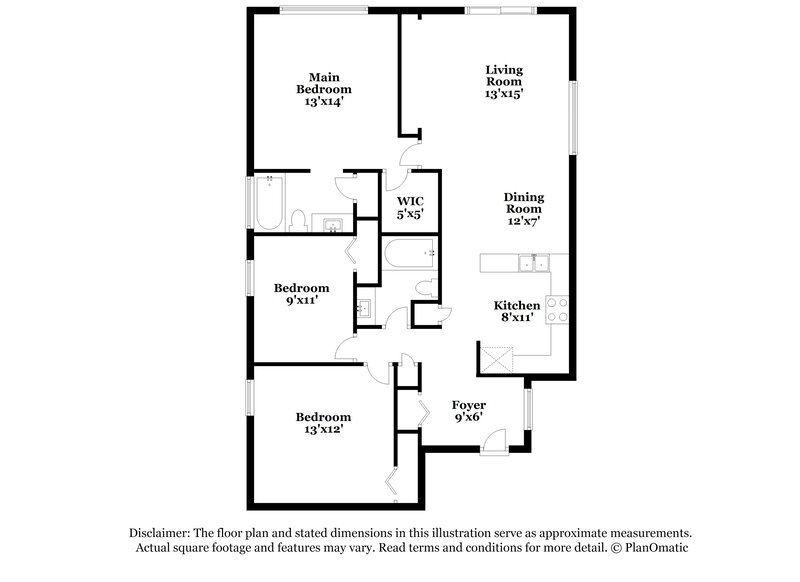 1,800/Mo, 7601 Devonbridge Garden Way Apollo Beach, FL 33572 Floor Plan View