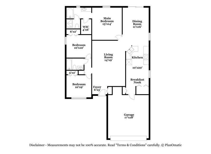 3,650/Mo, 3245 Bellericay Ln Land O Lakes, FL 34638 Floor Plan View