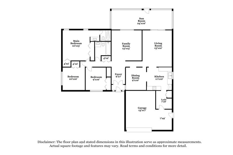 2,270/Mo, 7815 Capwood Ave Temple Terrace, FL 33637 Floorplan View