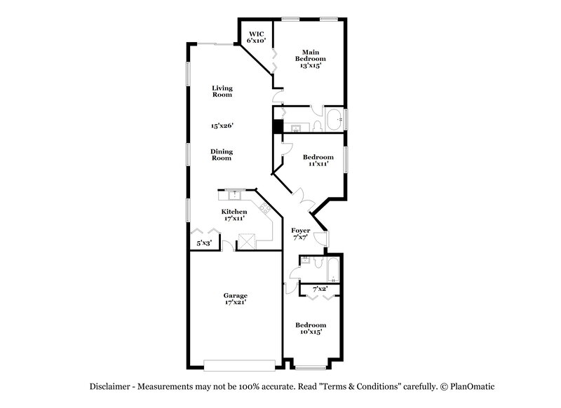 2,225/Mo, 17343 Mint Leaf Ln Land O Lakes, FL 34638 Floor Plan View