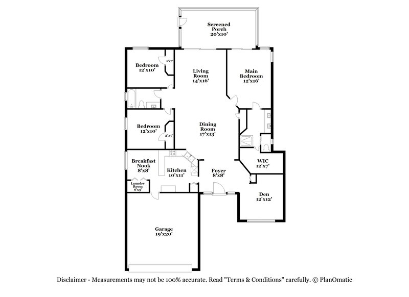 4,200/Mo, 4703 Stove Pl Valrico, FL 33596 Floor Plan View