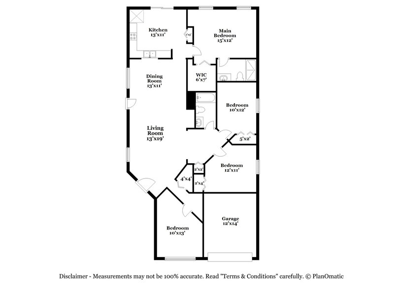2,090/Mo, 1034 Harvest Moon Dr Seffner, FL 33584 Floorplan View
