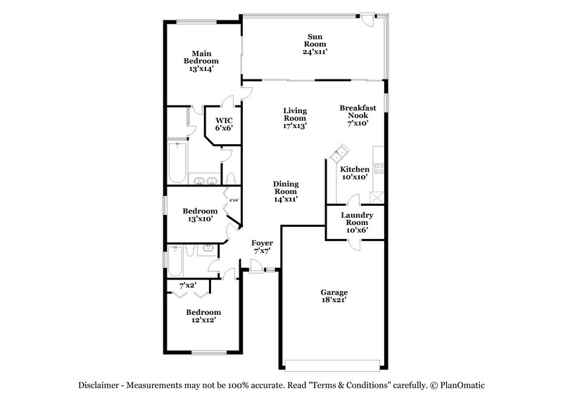 4,000/Mo, 5110 Clover Mist Dr Apollo Beach, FL 33572 Floor Plan View