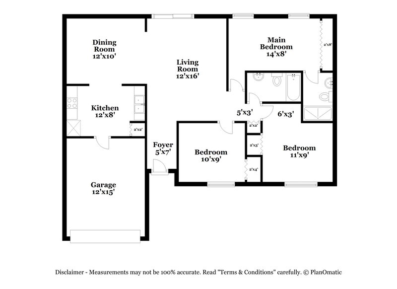 2,135/Mo, 4035 Forecast Dr Brandon, FL 33511 Floor Plan View