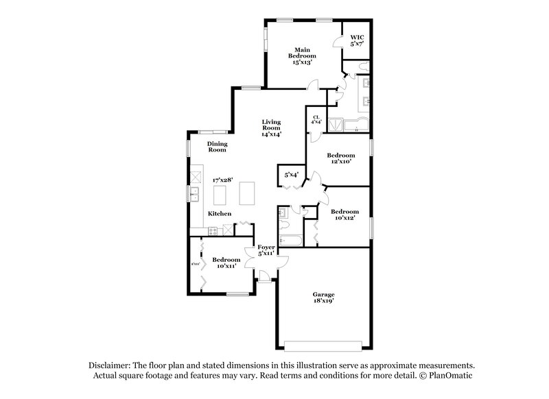 2,390/Mo, 1605 Scotch Pine Dr Brandon, FL 33511 Floor Plan View