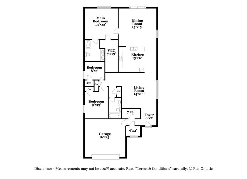 1,970/Mo, 10236 Mangrove Well Rd Sun City Center, FL 33573 Floor Plan View