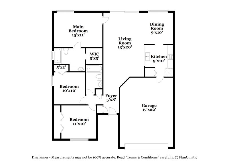 2,340/Mo, 1715 Cinnabar Ct Brandon, FL 33510 Floor Plan View