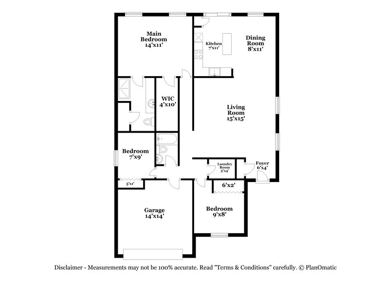 3,870/Mo, 13511 Blue Sunfish Ct Riverview, FL 33569 Floor Plan View