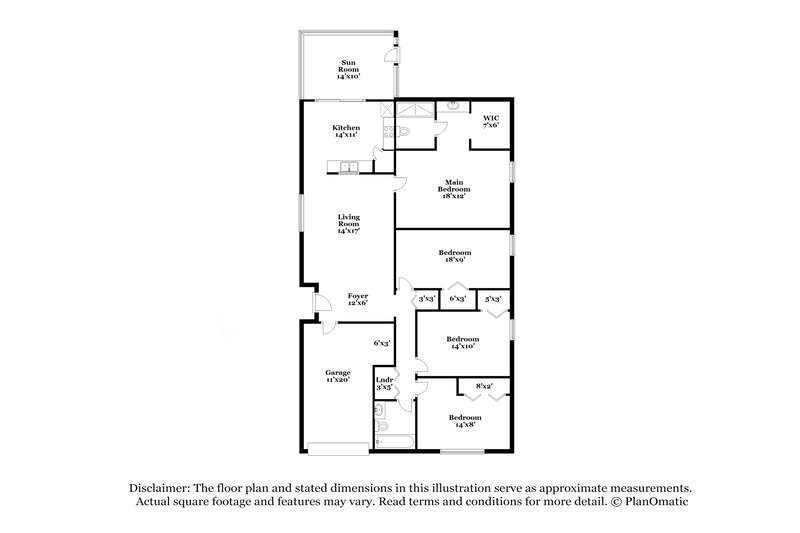 2,095/Mo, 6204 Gassino Pl Riverview, FL 33578 Floor Plan View