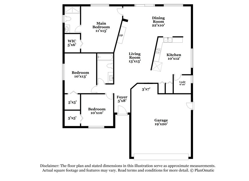 3,480/Mo, 914 Axlewood Cir Brandon, FL 33511 Floor Plan View