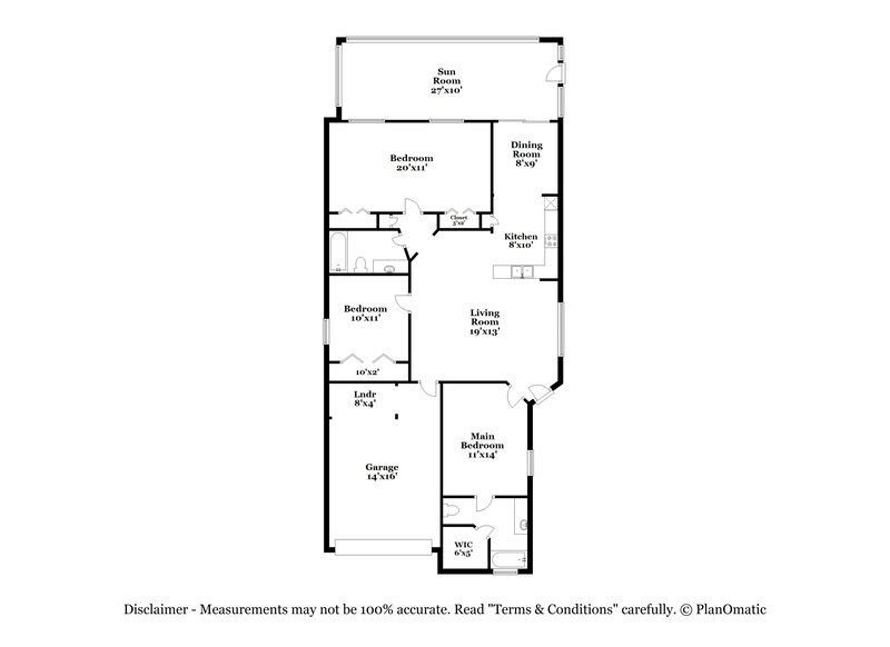 2,010/Mo, 6720 Summer Haven Dr Riverview, FL 33578 Floor Plan View