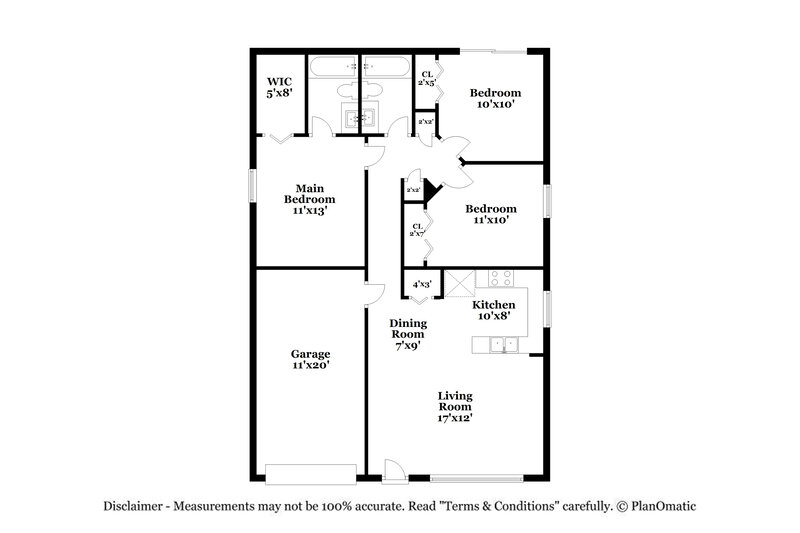 1,985/Mo, 312 Summer Sails Dr Valrico, FL 33594 Floor Plan View