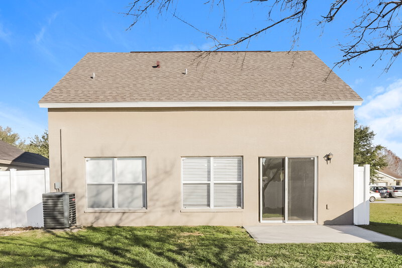 1,905/Mo, 14148 Lemon Yellow Tree Ln Spring Hill, FL 34613 Rear View