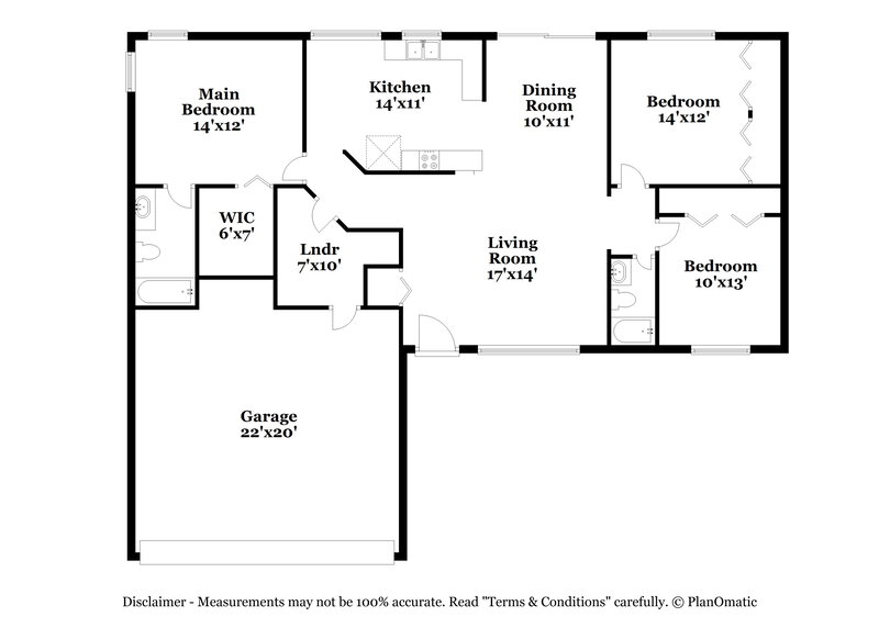 2,560/Mo, 5010 Carrollwood Meadows Dr Tampa, FL 33625 Floor Plan View