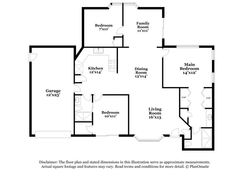 1,945/Mo, 11171 Heathwood Ave Spring Hill, FL 34608 Floorplan View