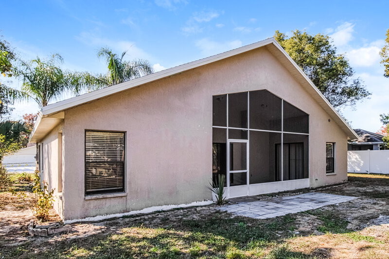 1,850/Mo, 10439 Norvell Rd Spring Hill, FL 34608 Rear View