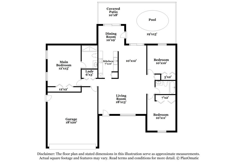 0/Mo, 18614 Parade Rd Hudson, FL 34667 Floor Plan View