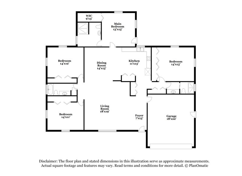 2,235/Mo, 2126 Telogia Ct Holiday, FL 34690 Floor Plan View