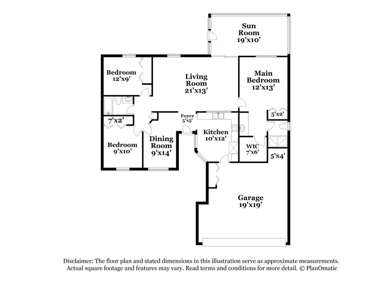 1,830/Mo, 8537 Berkley Dr Hudson, FL 34667 Floor Plan View