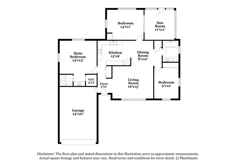 1,755/Mo, 11600 Nature Trail Port Richey, FL 34668 Floorplan View