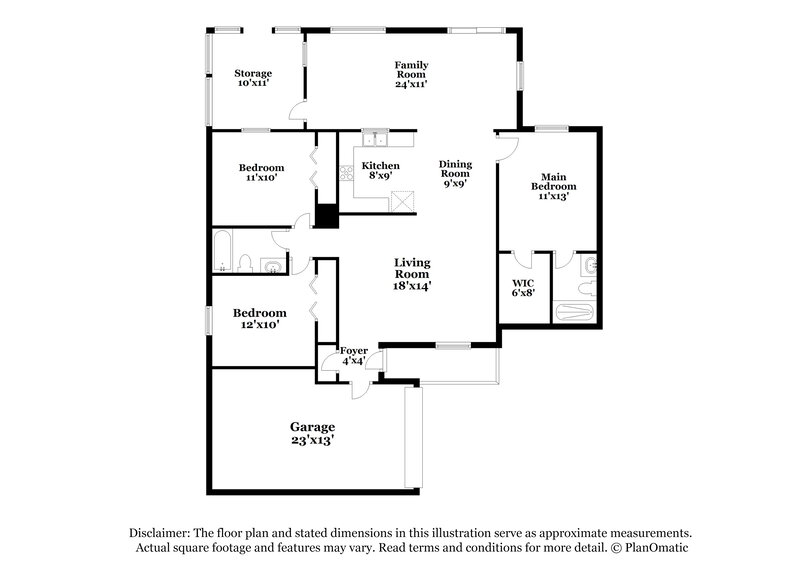 1,850/Mo, 3767 Whitedove Dr Lakeland, FL 33812 Floor Plan View