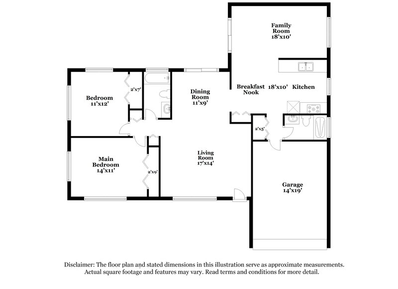 1,720/Mo, 7211 Moravian Dr Port Richey, FL 34668 Floor Plan View