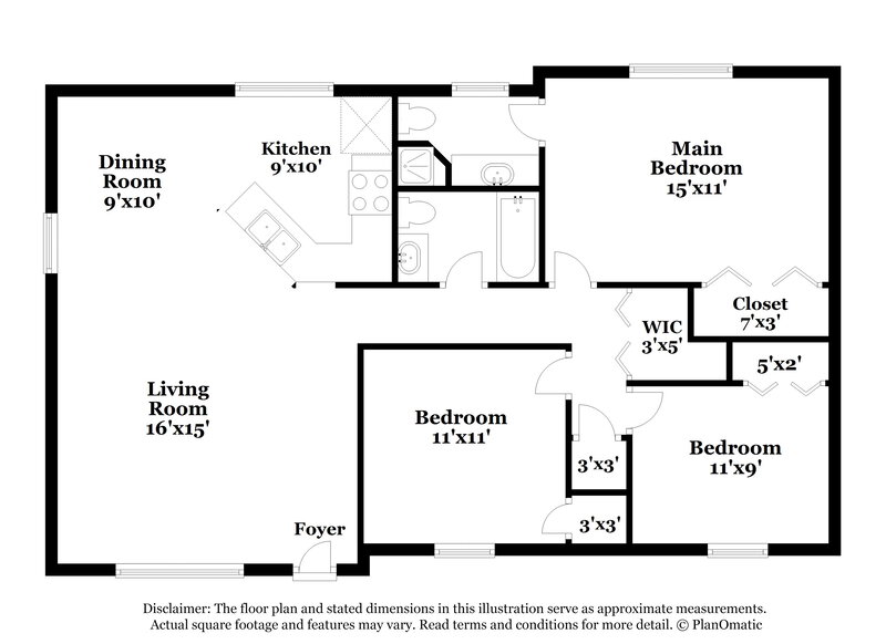 2,780/Mo, 721 W Thomas St Lakeland, FL 33805 Floor Plan View