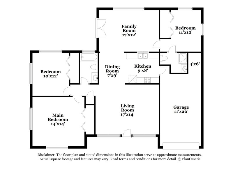1,760/Mo, 6024 Boxwood Dr New Port Richey, FL 34653 Floorplan View