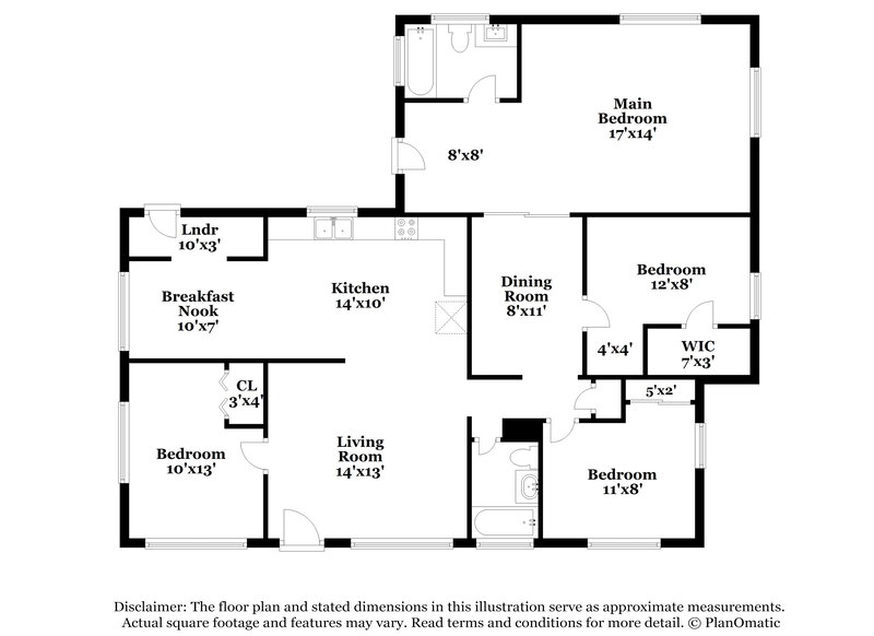 2,135/Mo, 2250 119th St Seminole, FL 33778 Floor Plan View