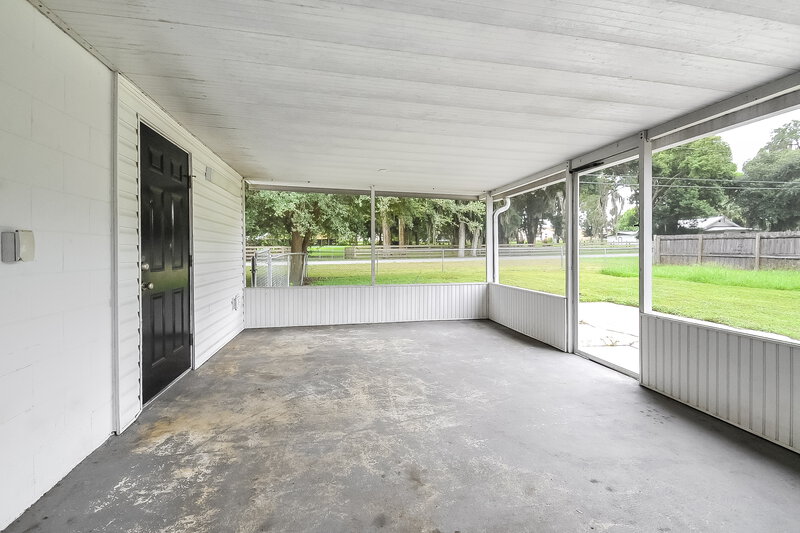 1,860/Mo, 1195 Hill Court Bartow, FL 33830 Screen Porch View