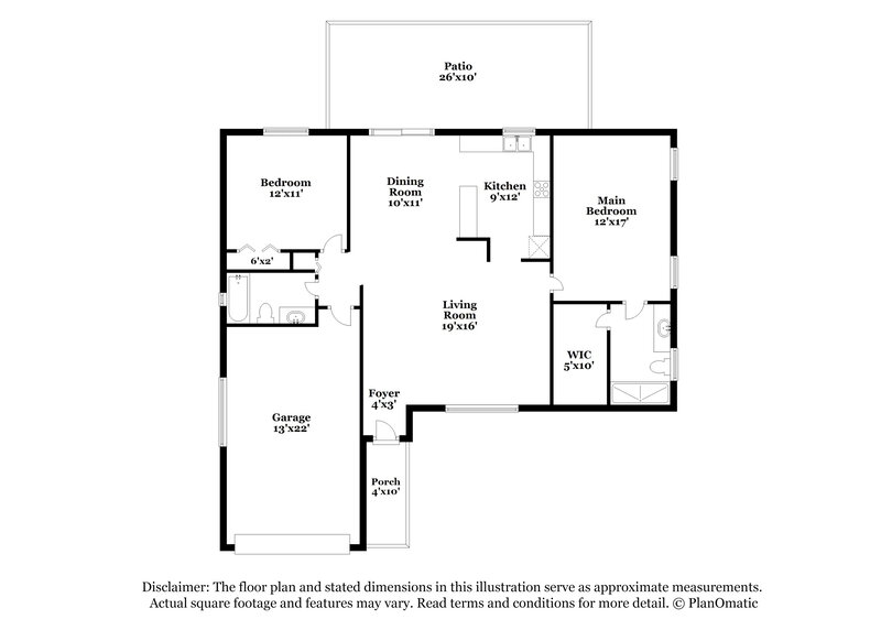 3,010/Mo, 2926 West Campbell Road Lakeland, FL 33810 Floor Plan View