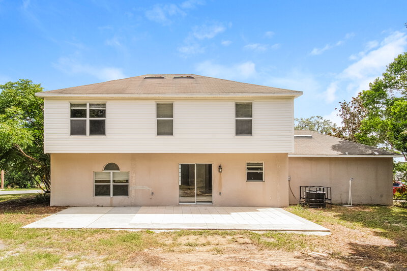 2,185/Mo, 6510 Hillview Rd Spring Hill, FL 34606 Rear View