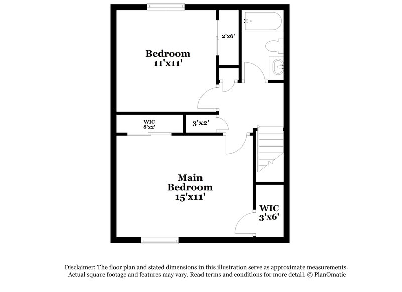 1,910/Mo, 7640 Woodbridge Blvd Tampa, FL 33615 Floorplan View 2