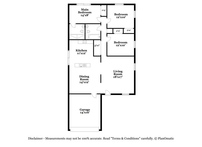1,880/Mo, 13829 Gentle Woods Ave Riverview, FL 33569 Floorplan View