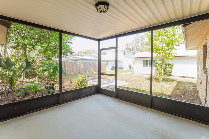 1,835/Mo, 8701 Forest Lake Dr Port Richey, FL 34668 Covered Porch View