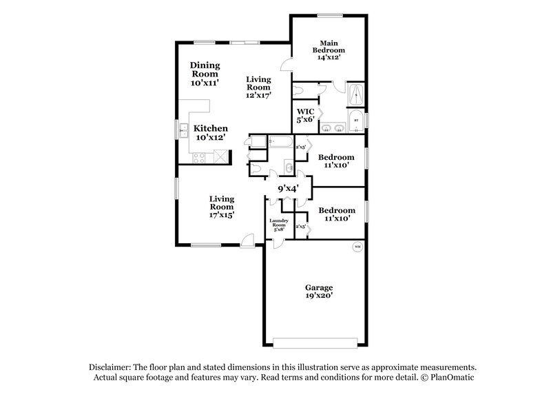 2,175/Mo, 27750 Breakers Dr Wesley Chapel, FL 33544 Floor Plan View