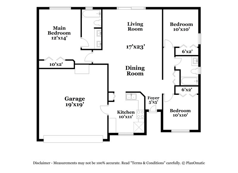 2,640/Mo, 5601 Brookdale Way Tampa, FL 33625 Floor Plan View