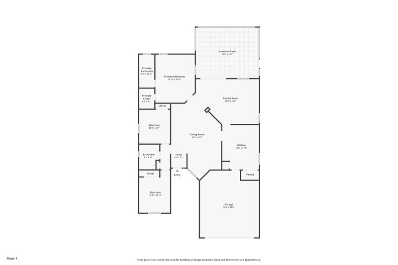 2,265/Mo, 28454 Meadowrush Way Wesley Chapel, FL 33543 Floor Plan View