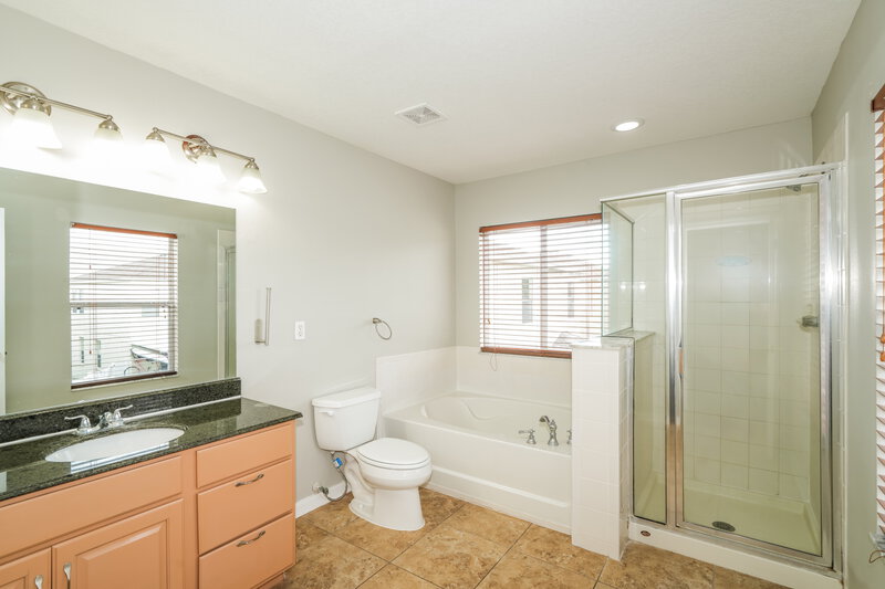 2,195/Mo, 9322 Zincoe Ln Land O' Lakes, FL 34638 Main Bathroom View