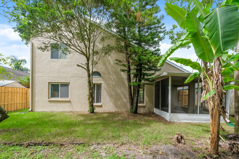 2,505/Mo, 29433 Birds Eye Dr Wesley Chapel, FL 33543 Rear View