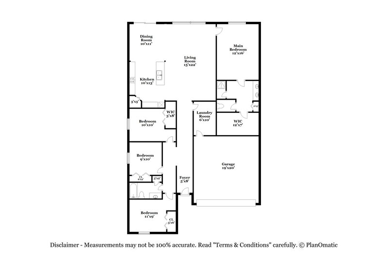 2,315/Mo, 6706 Trent Creek Dr Sun City Center, FL 33573 Floor Plan View