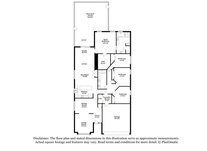 2,465/Mo, 3938 Beaumont Loop Spring Hill, FL 34609 Floor Plan View