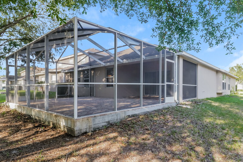 2,465/Mo, 3938 Beaumont Loop Spring Hill, FL 34609 Rear View