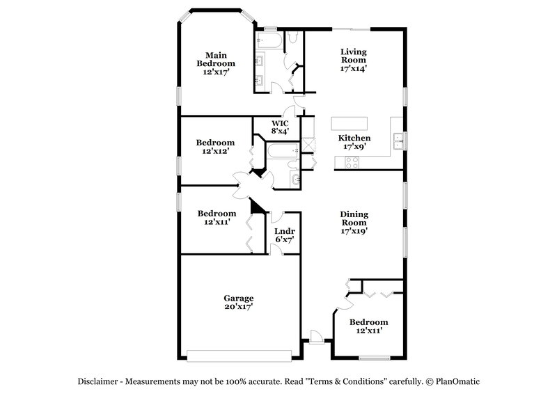 2,595/Mo, 13036 Terrace Springs Dr Temple Terrace, FL 33637 Floor Plan View
