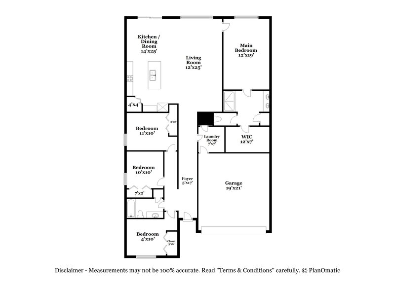 2,435/Mo, 11220 Leland Groves Dr Riverview, FL 33579 Floor Plan View