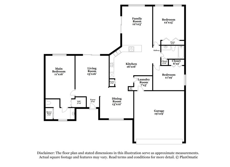 2,120/Mo, 3512 Concho Ct Ruskin, FL 33573 Floorplan View