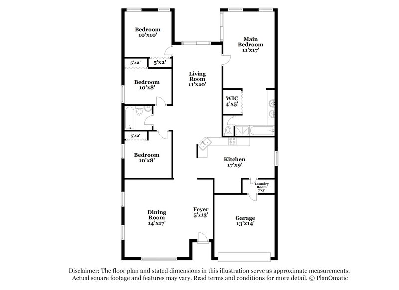2,535/Mo, 11560 Weston Course Loop Riverview, FL 33579 Floor Plan View